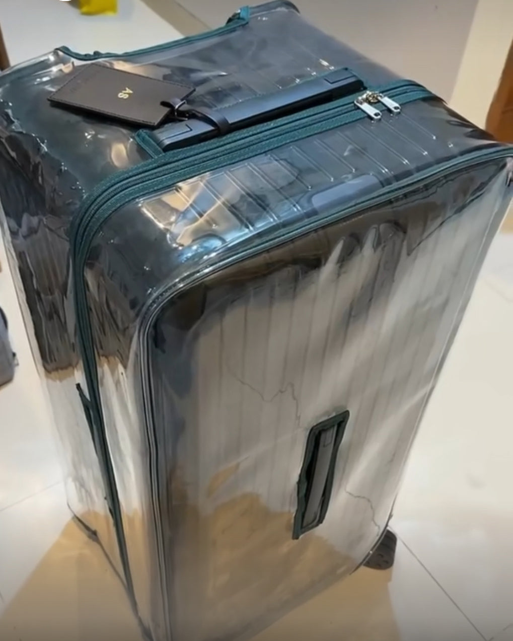 Best clear Rimowa luggage covers — custom-fit ultra-thick TPU protection for Original, Essential, Classic, and Hybrid suitcases by Fixmeuniva