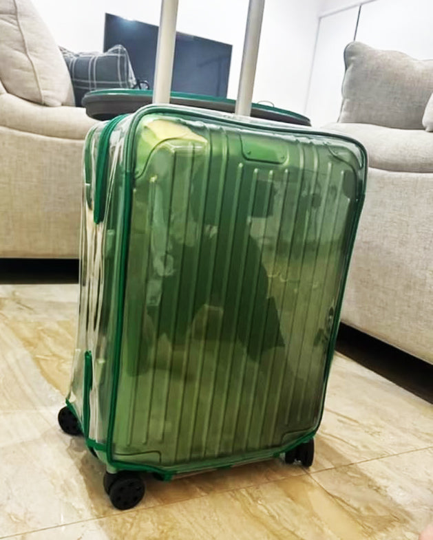 Best clear luggage cover for Rimowa Original – custom-fit ultra-thick TPU protection for Cabin, Check-In M, Check-In L, Trunk and Trunk Plus