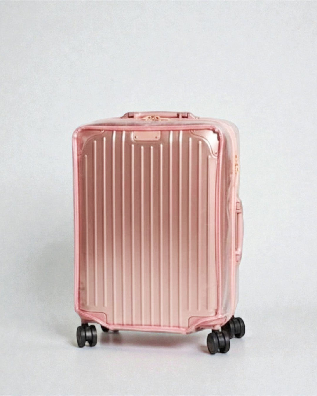 Rimowa Essential vs Original suitcase comparison — which needs a clear luggage cover more? Custom-fit TPU covers by Fixmeuniva