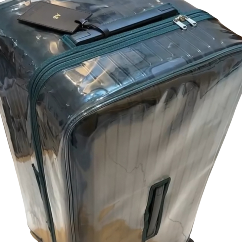 Copertura trasparente per valigia compatibile con Rimowa Essential Trunk Plus Fixmeuniva