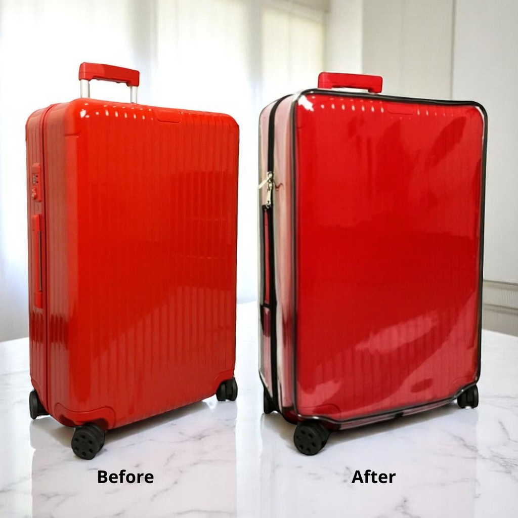 Clear Suitcase Cover for Rimowa Essential Check-In L – Custom Fit