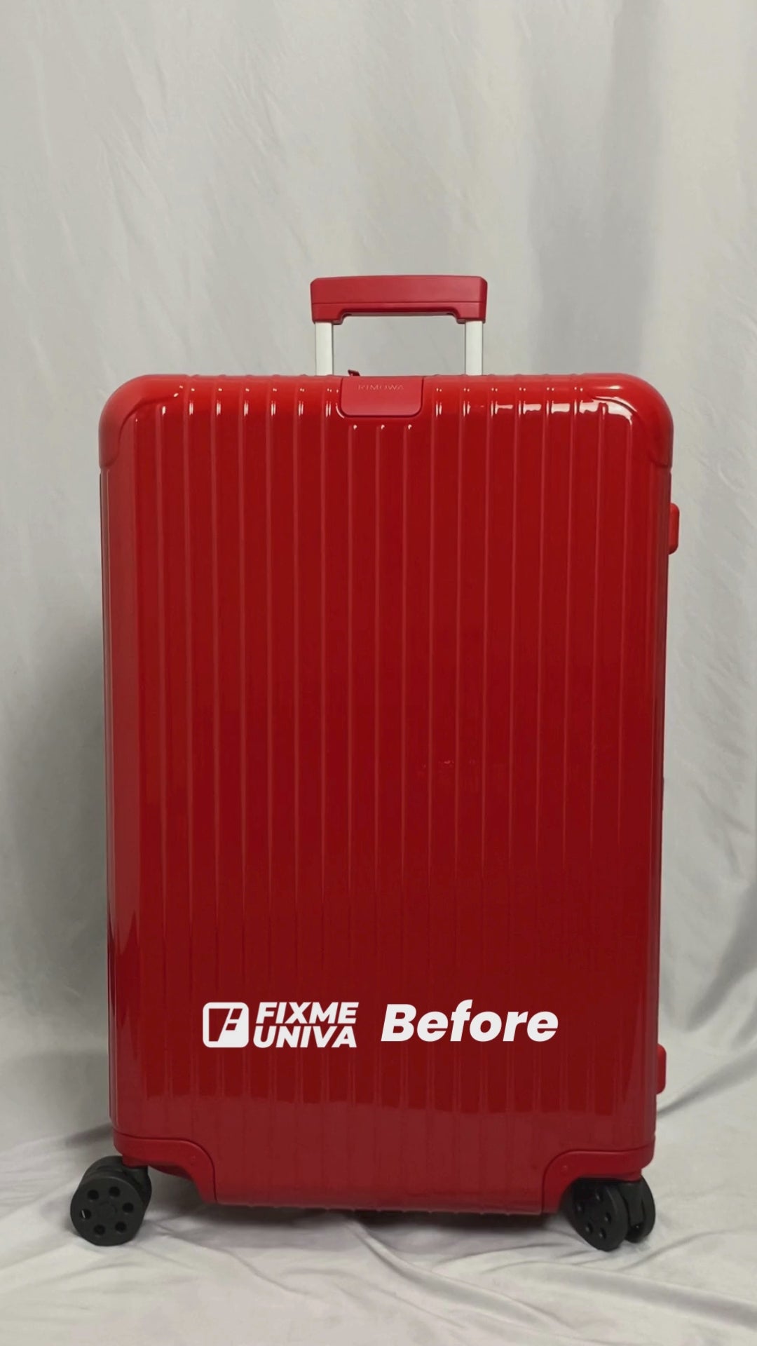 Copertura trasparente per valigia, compatibile con Rimowa Essential Check-In L Fixmeuniva